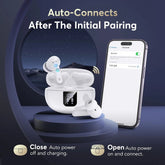 Wireless Earbud, 5.4 Bluetooth Headphones in Ear Stereo Bass Earphones Noise Cancelling Earbuds 36H Dual Mic Call, LED Display IP7 Waterproof Sport Headset for Android Ios