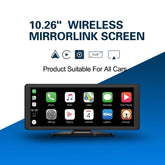 Drive Smart: 10.26-Inch Wireless Carplay & Android Auto Multimedia Video Player