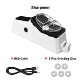 Electric Knife & Scissor Sharpener – Fast, Safe, and Effortless Precision
