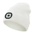 Glowgear™ LED Beanie Hat: USB Rechargeable Winter Headlamp Cap for Warmth & Hands-Free Light
