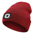 Glowgear™ LED Beanie Hat: USB Rechargeable Winter Headlamp Cap for Warmth & Hands-Free Light