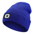 Glowgear™ LED Beanie Hat: USB Rechargeable Winter Headlamp Cap for Warmth & Hands-Free Light