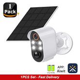 Sunguard 360: Solar-Powered Wifi PTZ Security Camera with 1080P HD Surveillance
