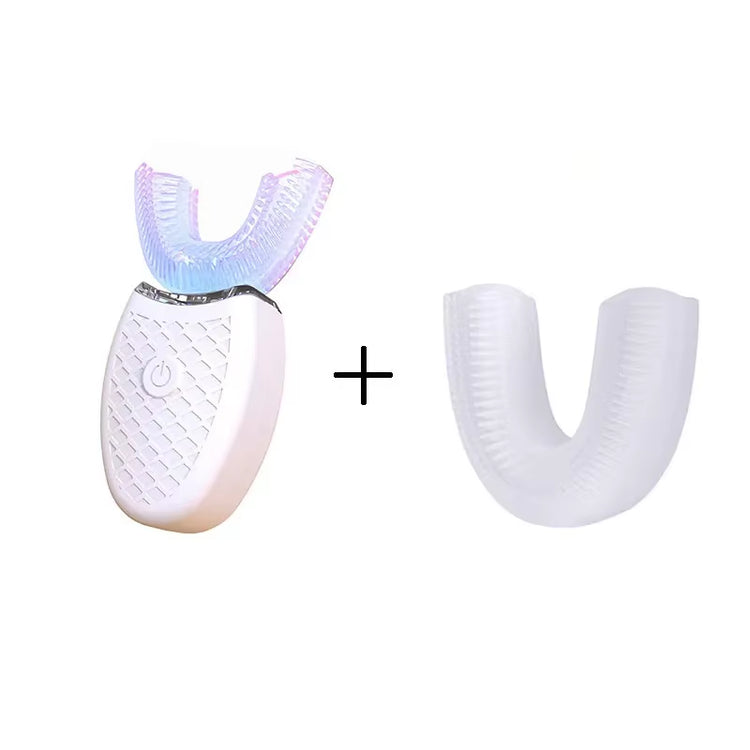 Sonicglow™ 360° Electric Toothbrush: USB Rechargeable Automatic Toothbrush for Deep, Effortless Cleaning